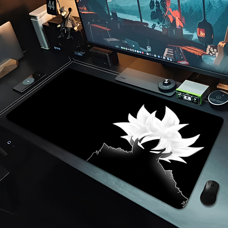 Gaming Keyboard Nearby - DBZ 블랙 애니메이션 마우스 패드 드래곤