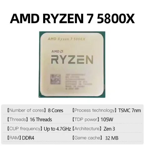 AMD R7 5800X 라이젠 7 5800X 8코어 1 - Amd Cpu Ryzen 7 리뷰 및 가격