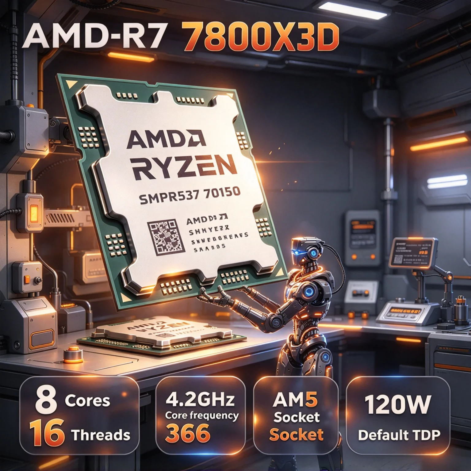 새로운 AMD 라이젠 7 7800X3D X3D 게이밍  - Amd Cpu Ryzen 7 리뷰 및 가격