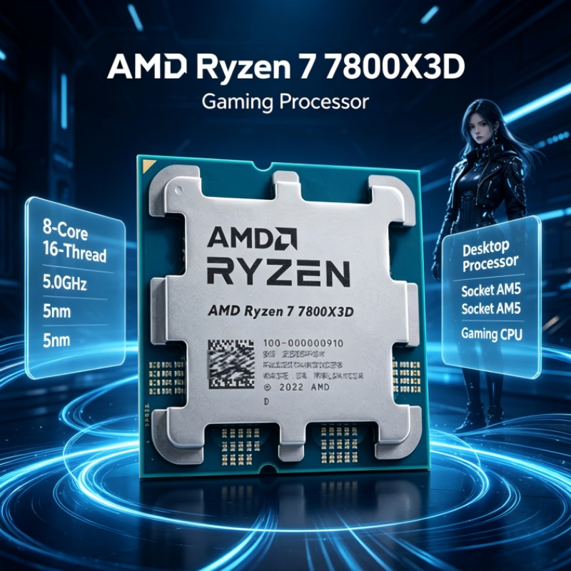 라이젠 7 7800X3D AMD 데스크탑 CPU 96M - Amd Cpu Ryzen 7 리뷰 및 가격