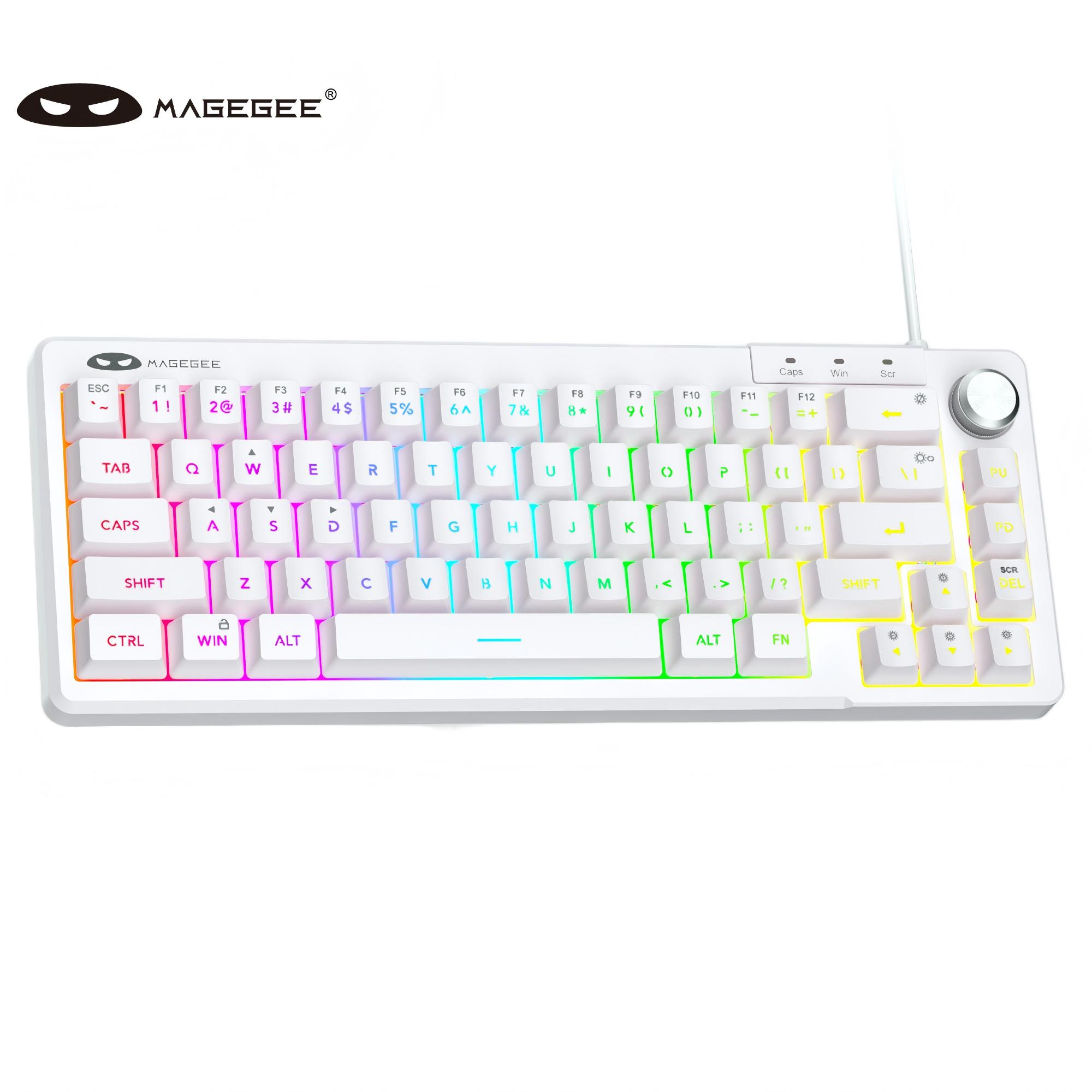 MageGee TS68 미니 60% 멤브레인 키보드,  - Keyboard Gaming Blue Switch 리뷰 및 가격