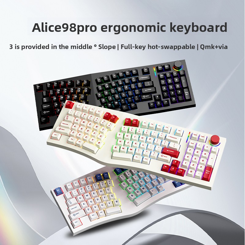 FEKER Alice98pro 기계식 키보드 에일리언  - Gaming Keyboard Hot Swappable 리뷰 및 가격