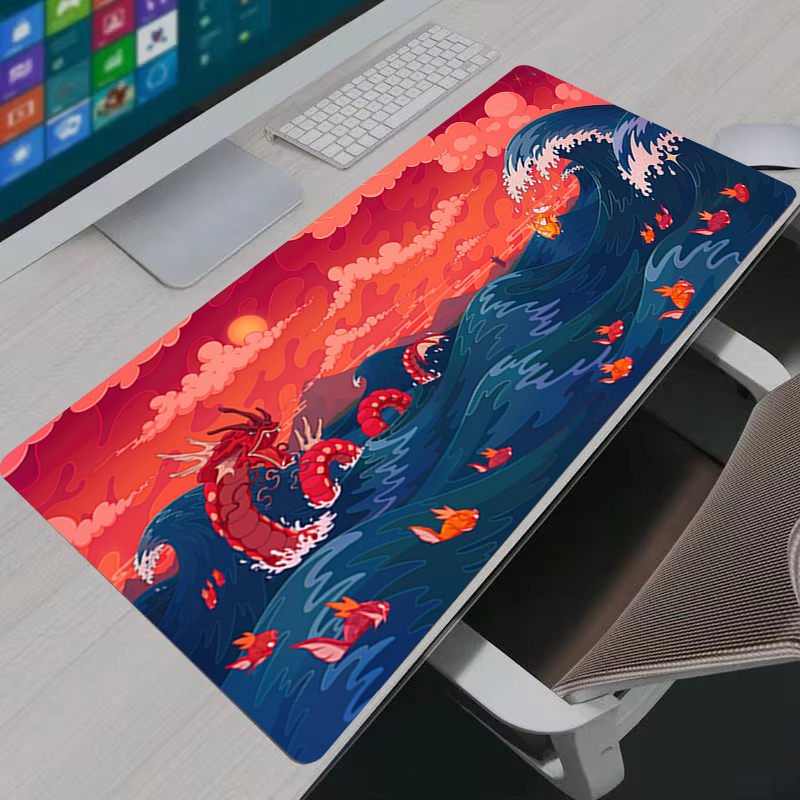 마우스 패드 게이머용 대형 XXL 노트북 웨이브 아트  - Gaming Keyboard High Ground 리뷰 및 가격